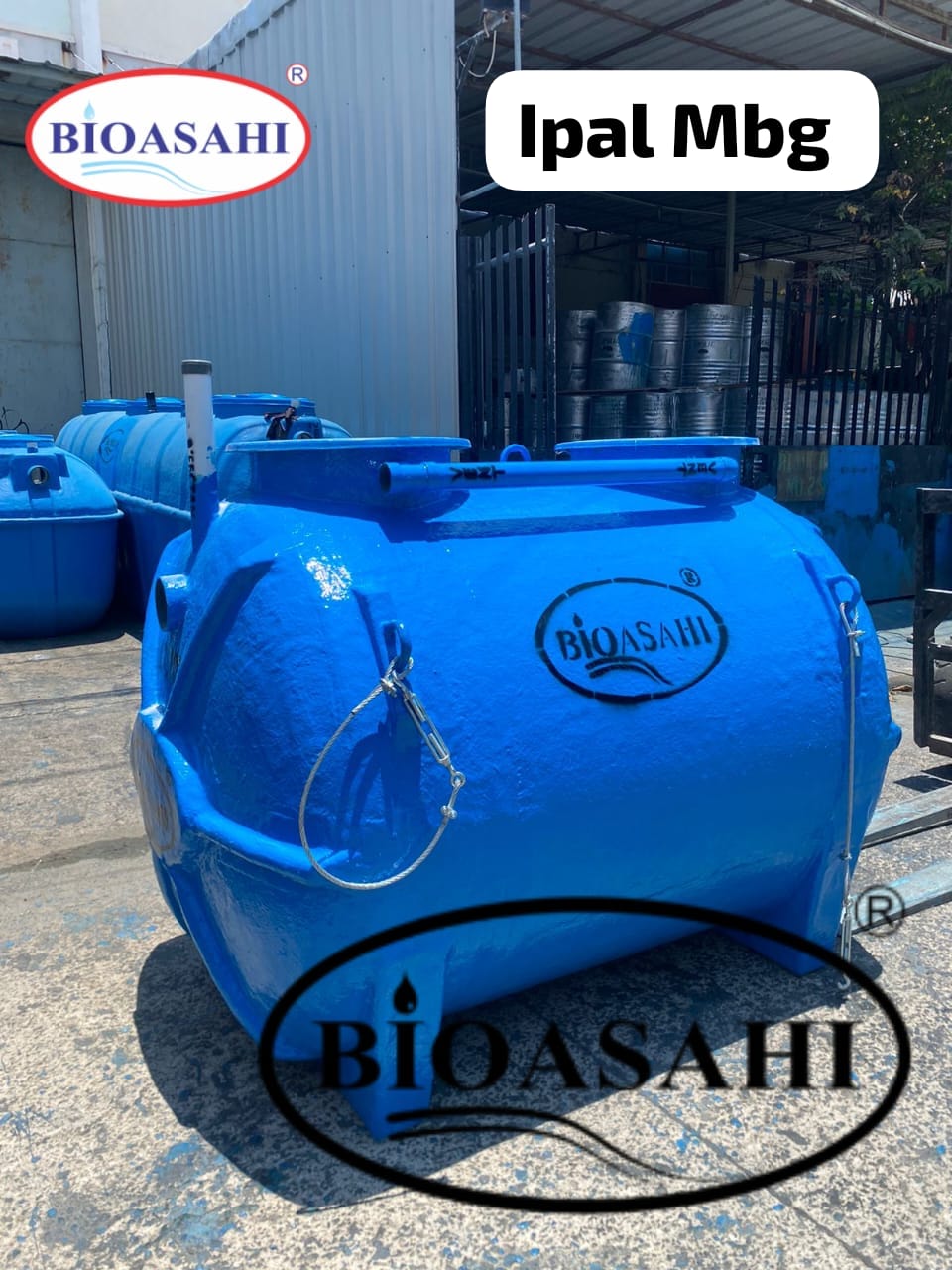 IPAL MBG Bioasahi PT ASAHI FIBREGLASS