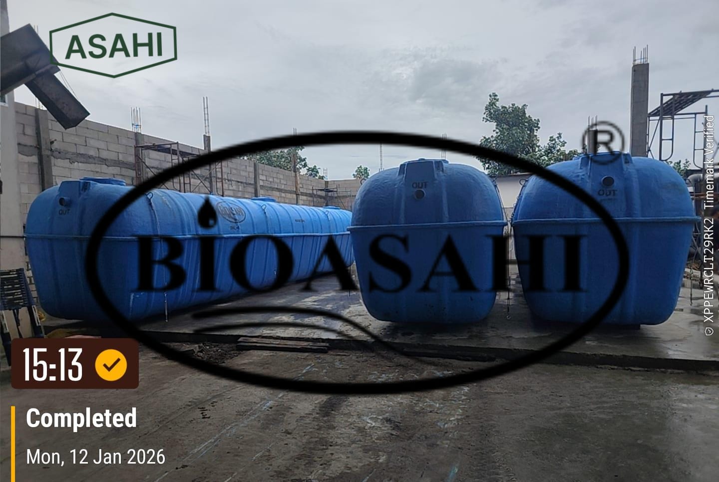 IPAL Domestik Bioasahi PT ASAHI FIBREGLASS